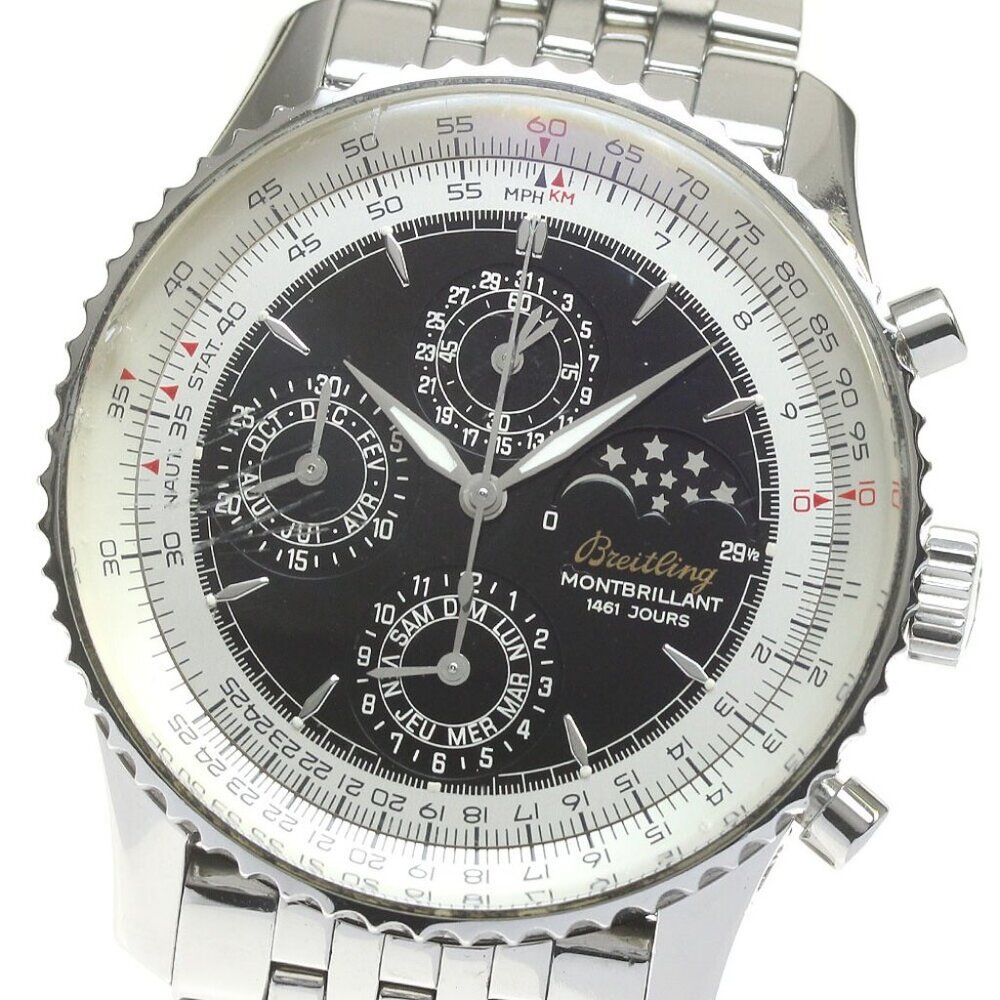 BREITLING Navitimer Montbrillant A19030 Chronograph Automatic Men's Watch_809322